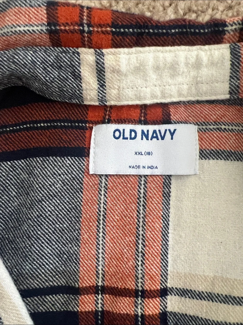 Boy Old Navy Flannel Size XXL